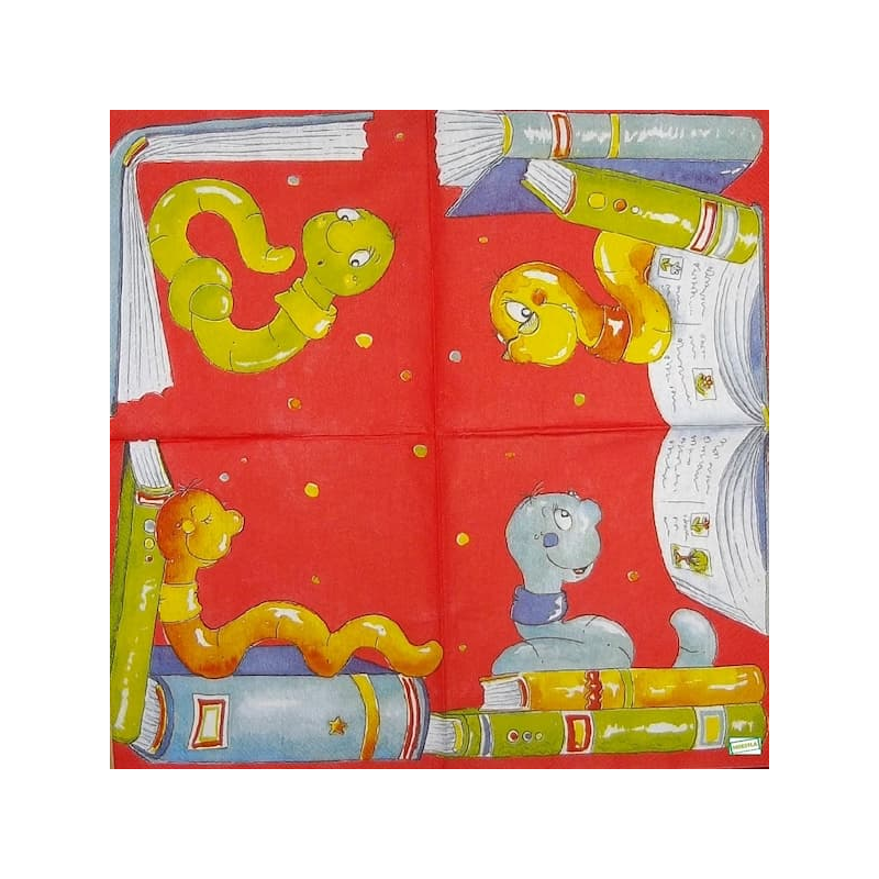 1 serviette Autres Animaux-16