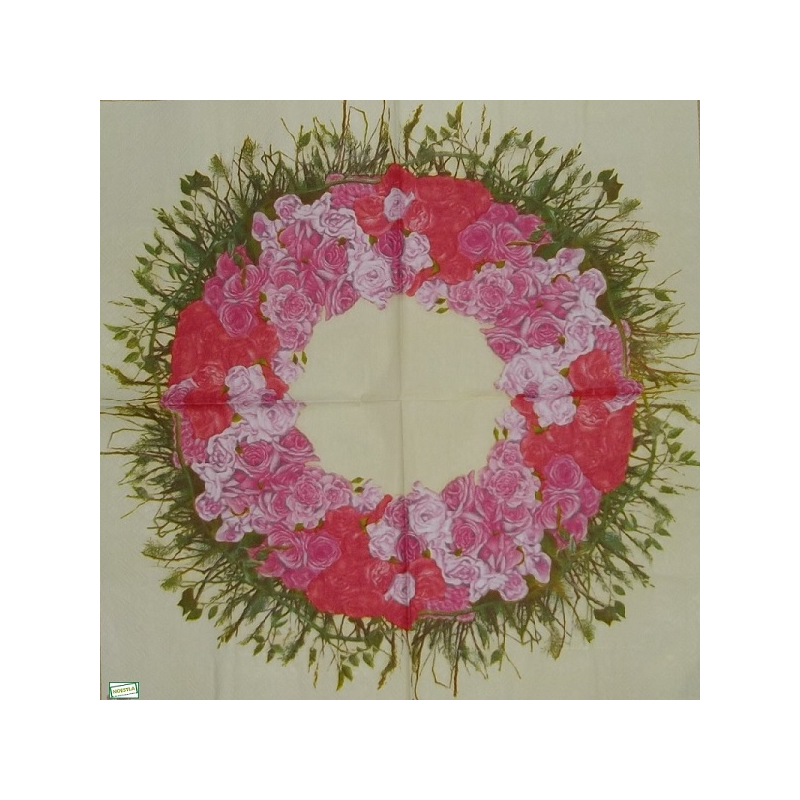 serviette papier Les Roses-124