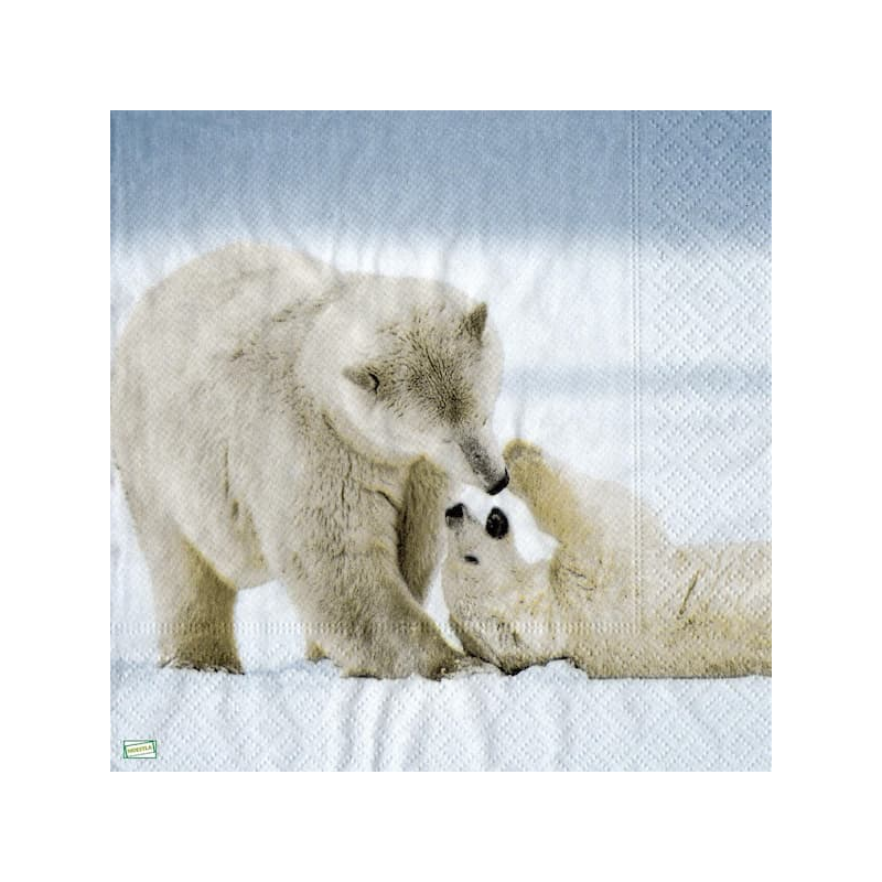 1serviette papier Les Ours-26