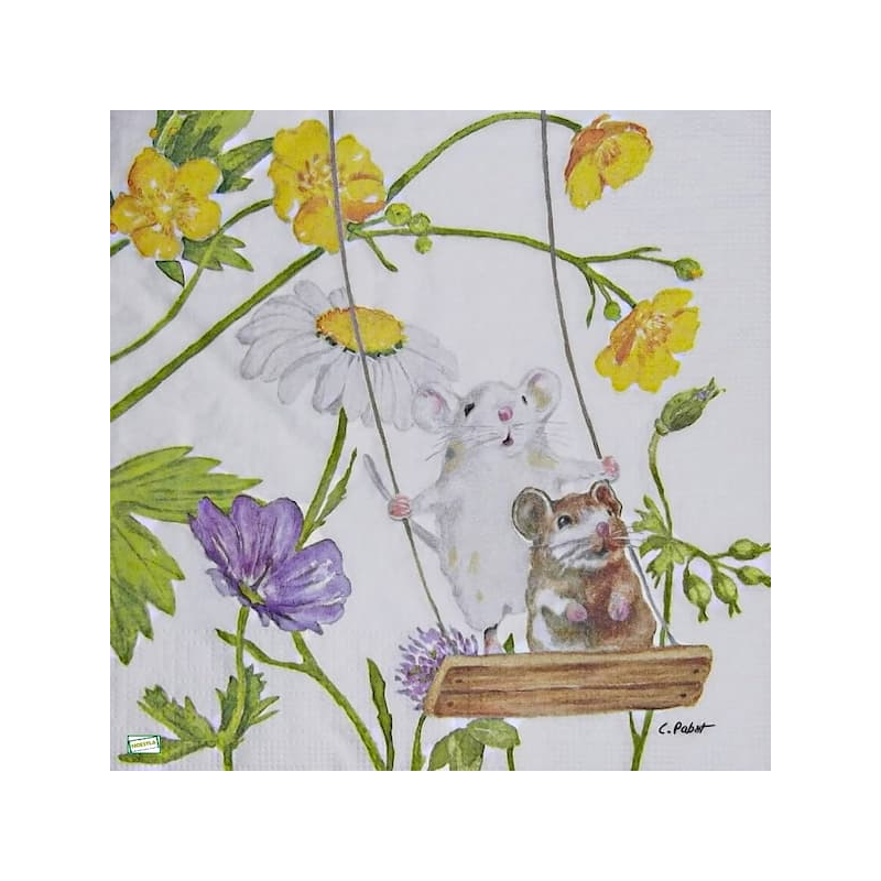 1 serviette Les Souries -33