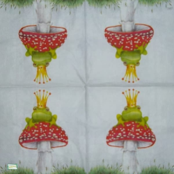 serviette papier Grenouille-35