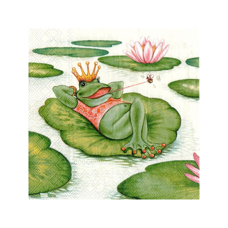 serviette papier Grenouille-38