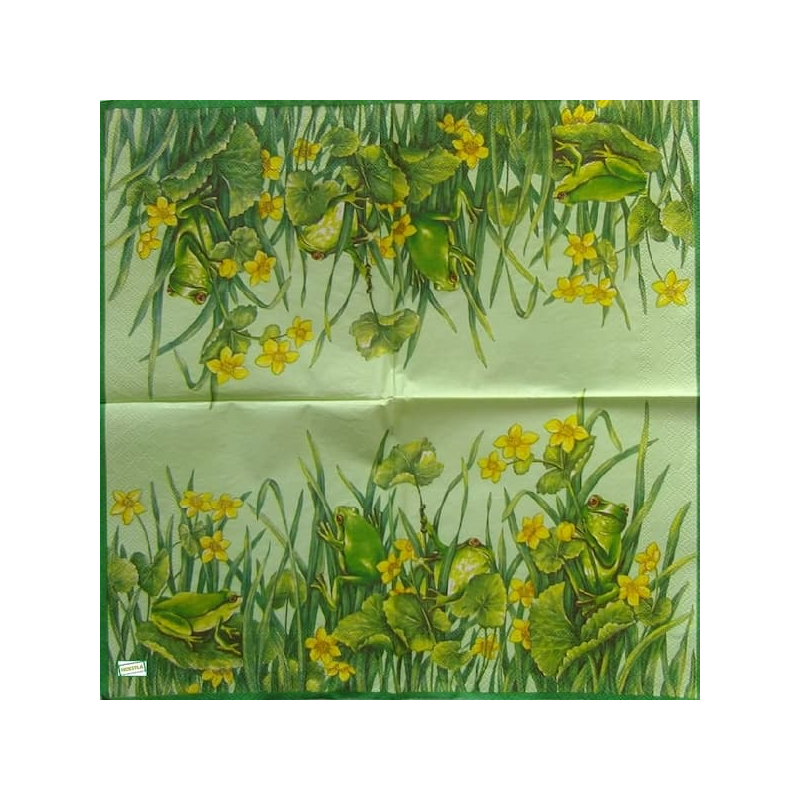 serviette papier Grenouille-39