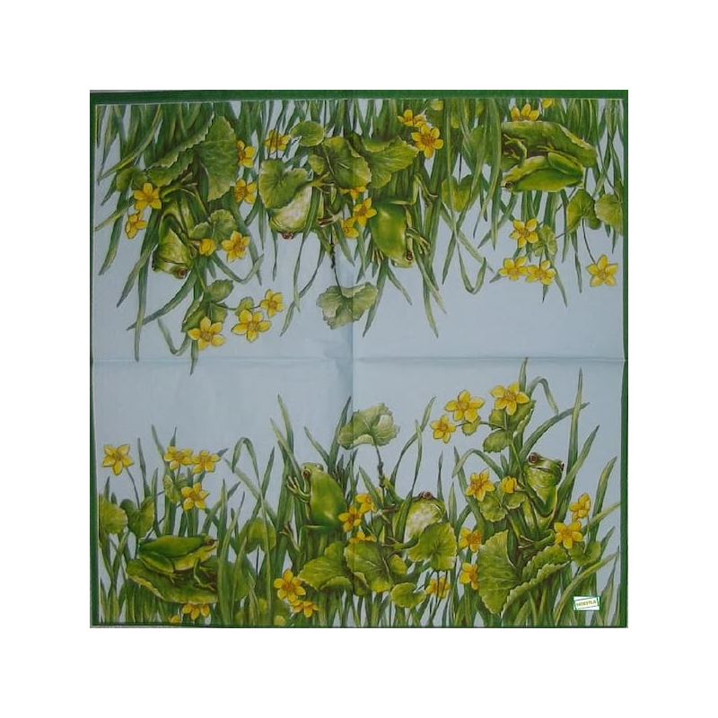 serviette papier Grenouille-40