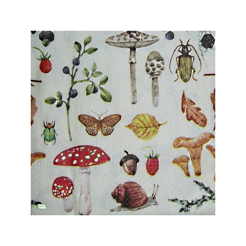 1 serviette Autres Animaux -42