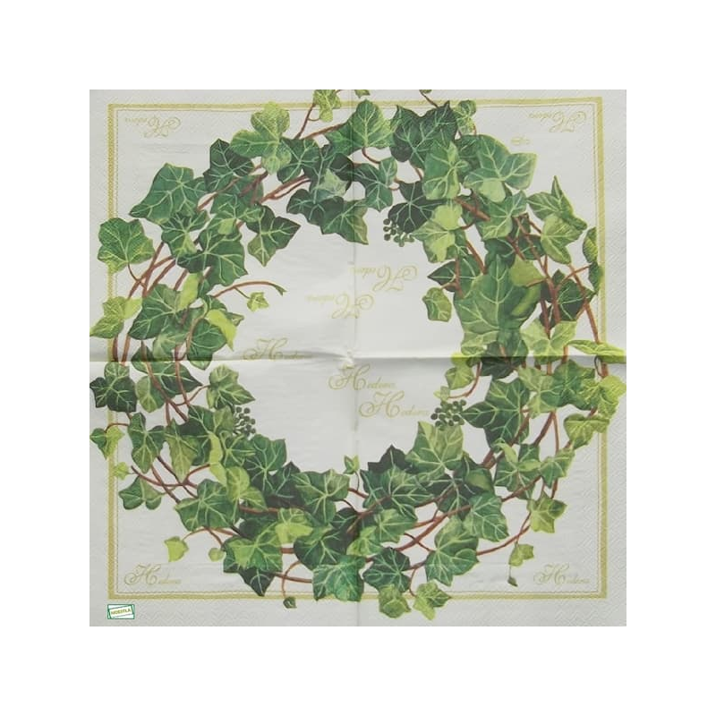 1serviette papier Lierre-4