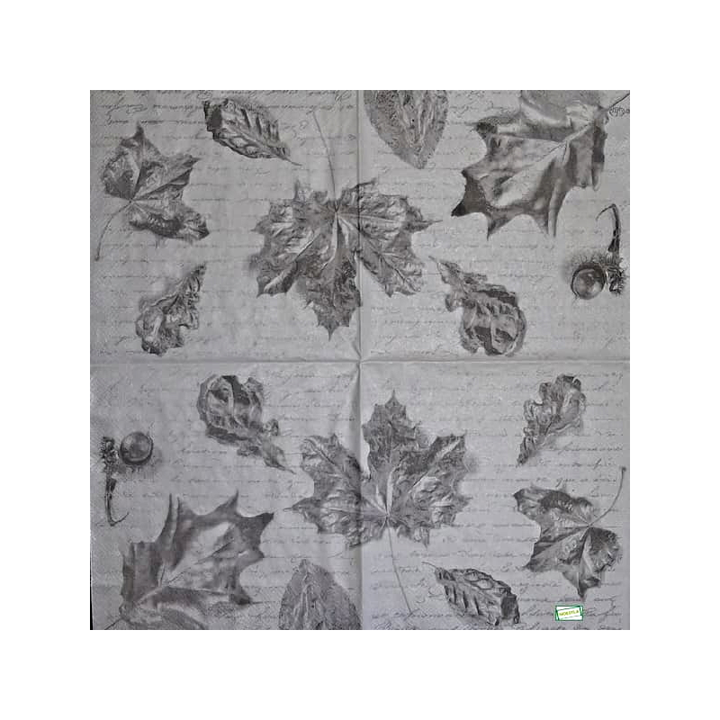1serviette papier Feuillage-8