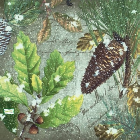 1serviette papier Feuillage-18