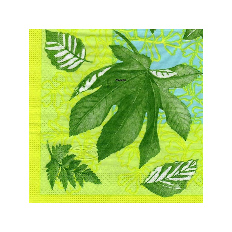 1serviette papier Feuillage-26