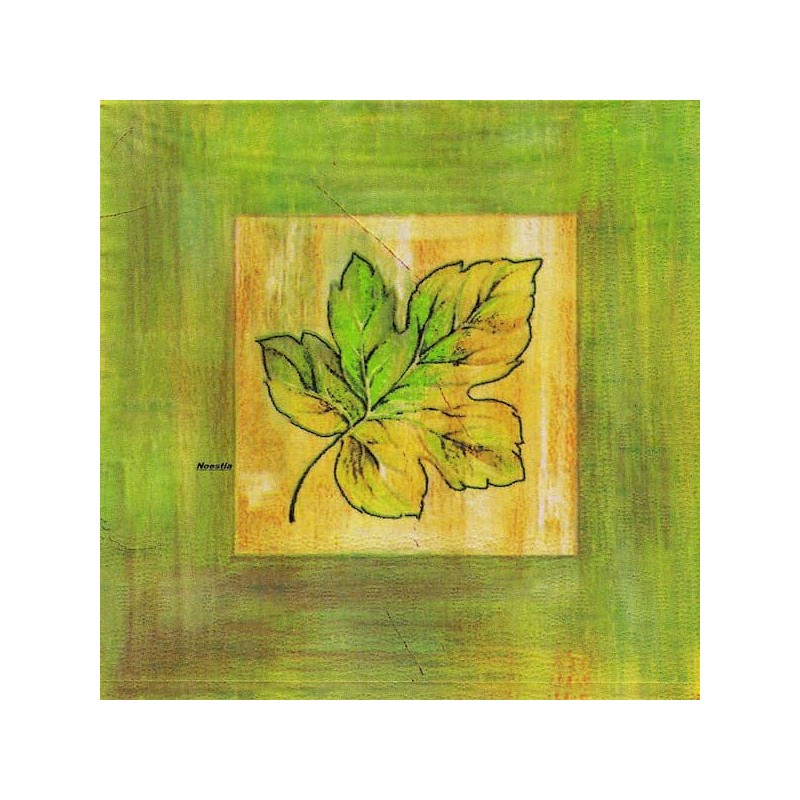 1serviette papier Feuillage-36