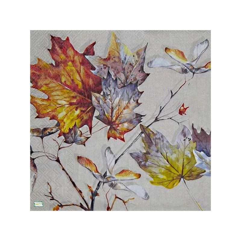1serviette papier Feuillage-54