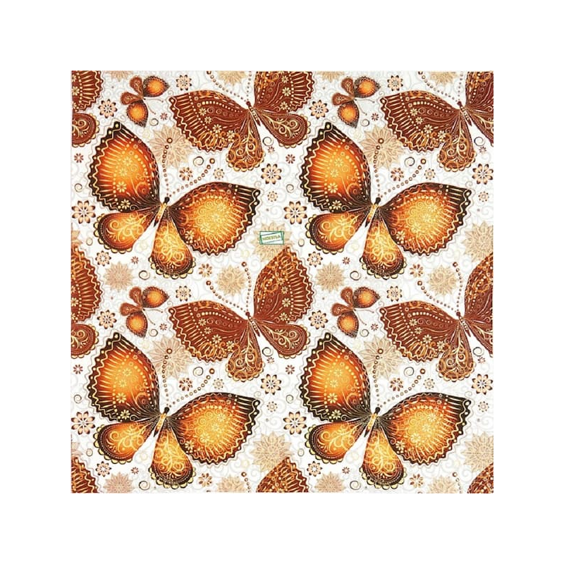 1serviette papier Papillons-4