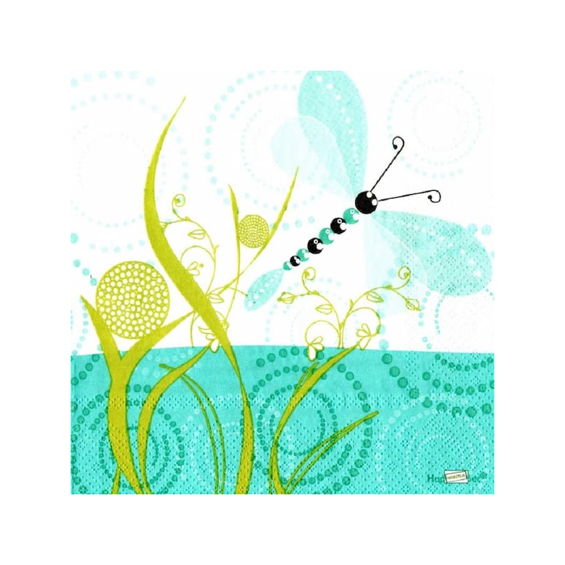 4 serviette papier Insectes-7