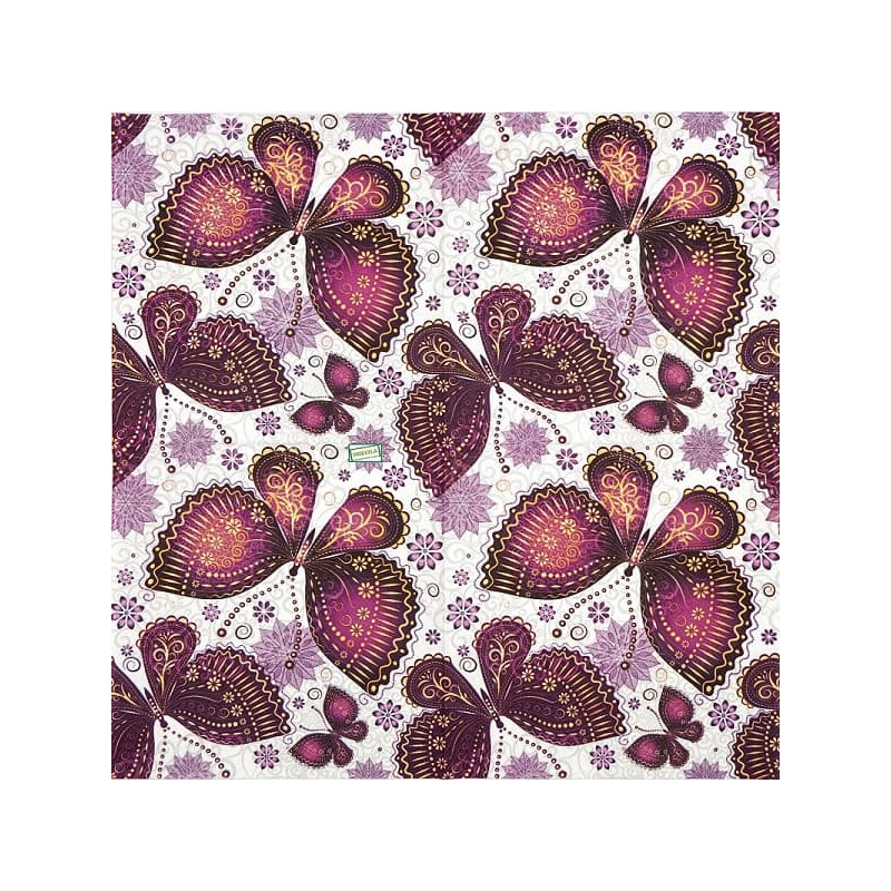 1serviette papier Papillons-35