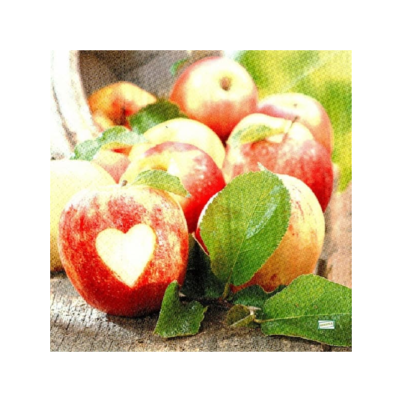 1 serviette Les Pommes-13