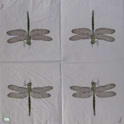 1 serviette Libellule -41