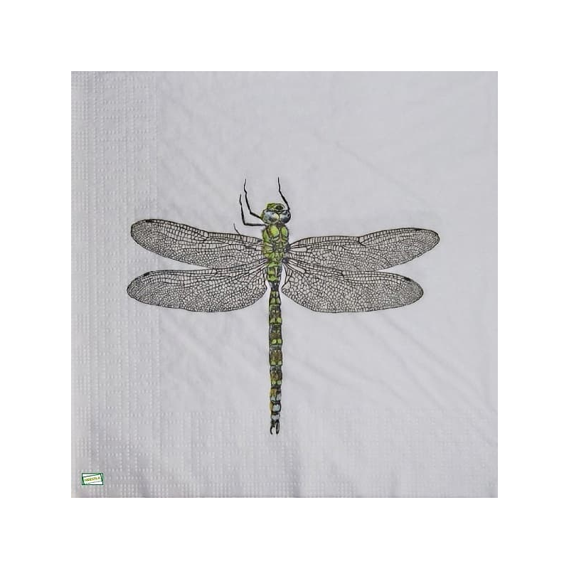 1 serviette Libellule -41