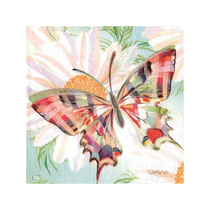 1serviette papier Papillon-58