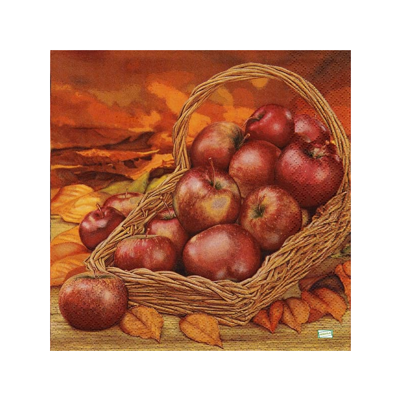 1 serviette Les Pommes-15