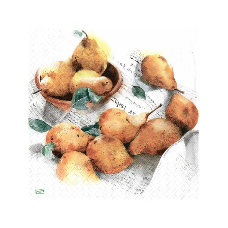 1 serviette Les Poires-16