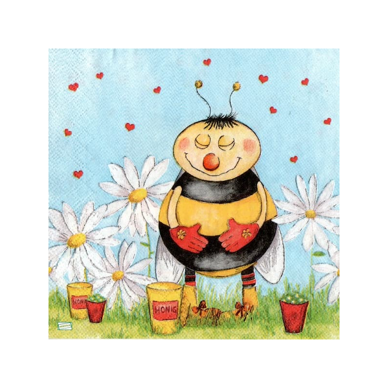 1 serviette Insectes -78