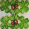 1 serviette Coccinelle -80