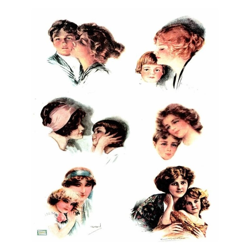 1 papier de riz Enfants -R131