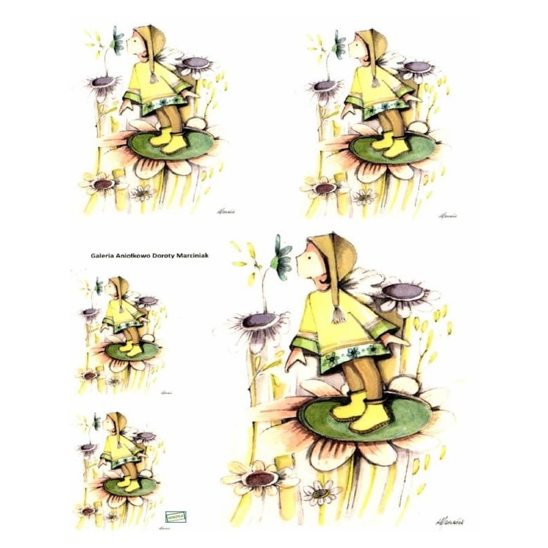 1 papier de riz Enfants -R155
