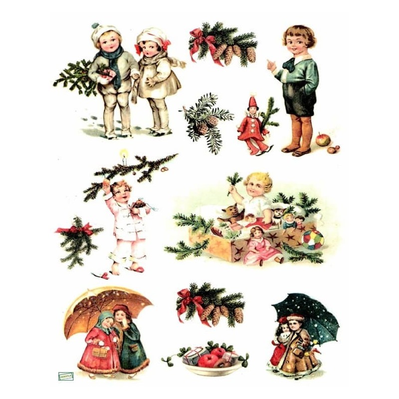 1 papier de riz Enfants -R204