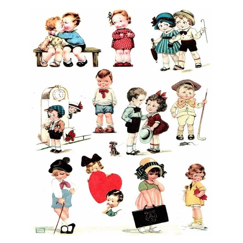 1 papier de riz Enfants -R341