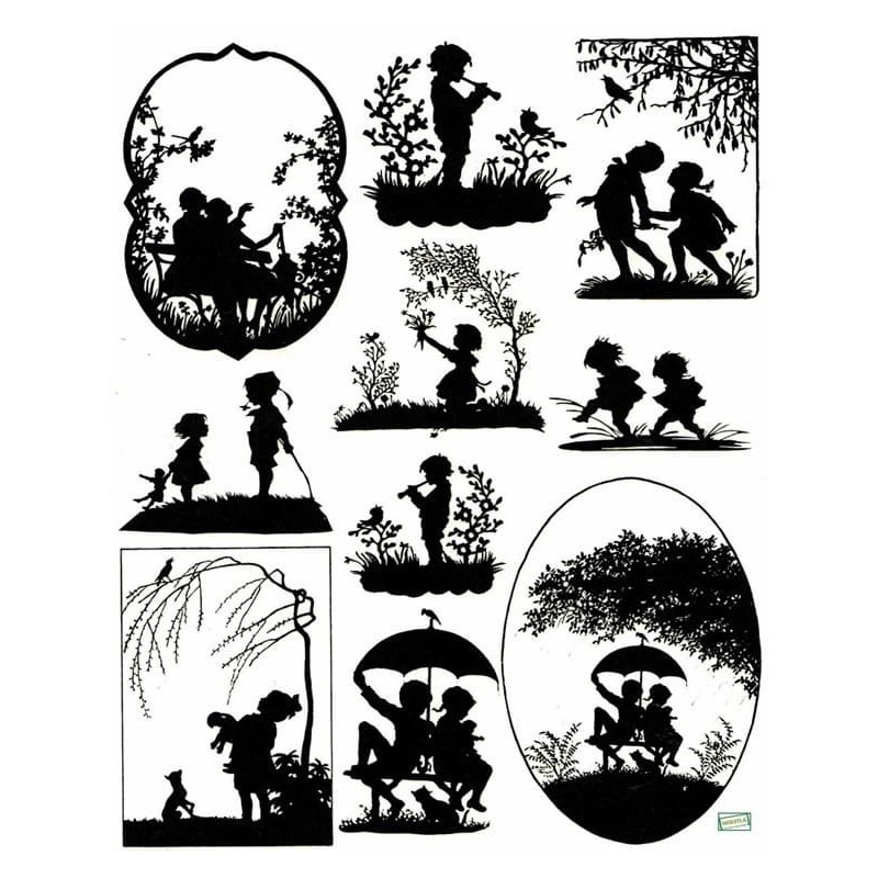 1 papier de riz Enfants -R465