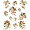 1 papier de riz Anges -R479