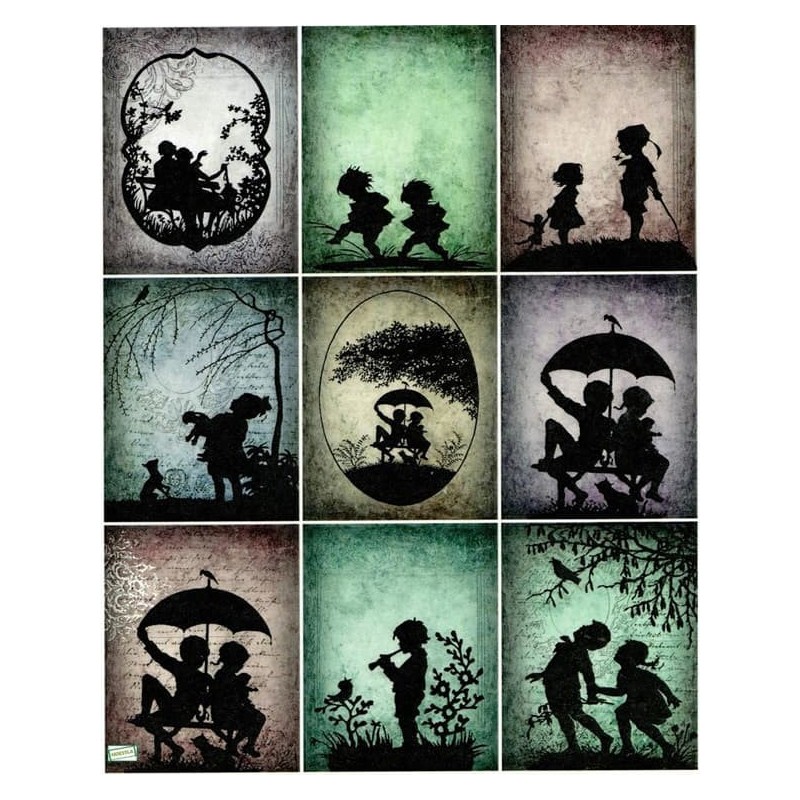 1 papier de riz Enfants -R544