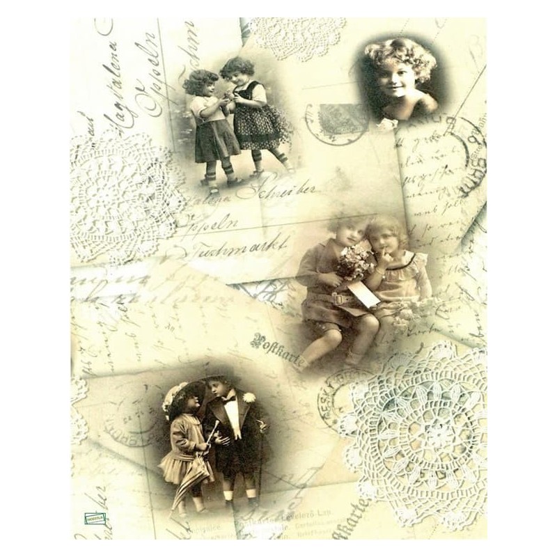 1 papier de riz Enfants -R561