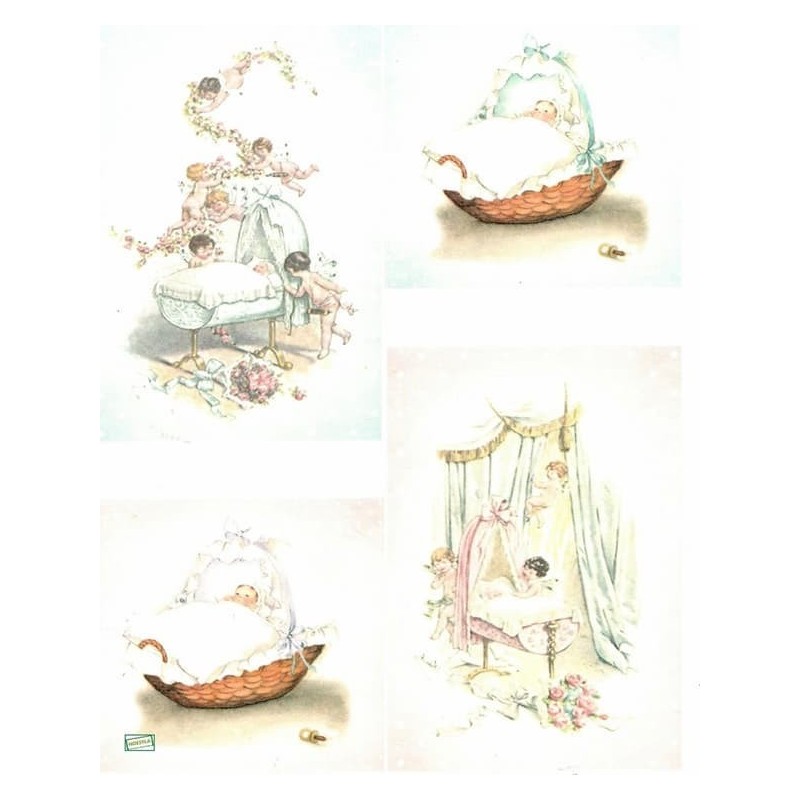 1 papier de riz Enfants -R657