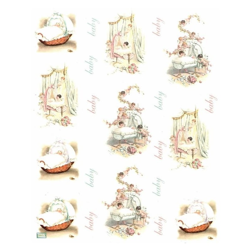 1 papier de riz Enfants -R658