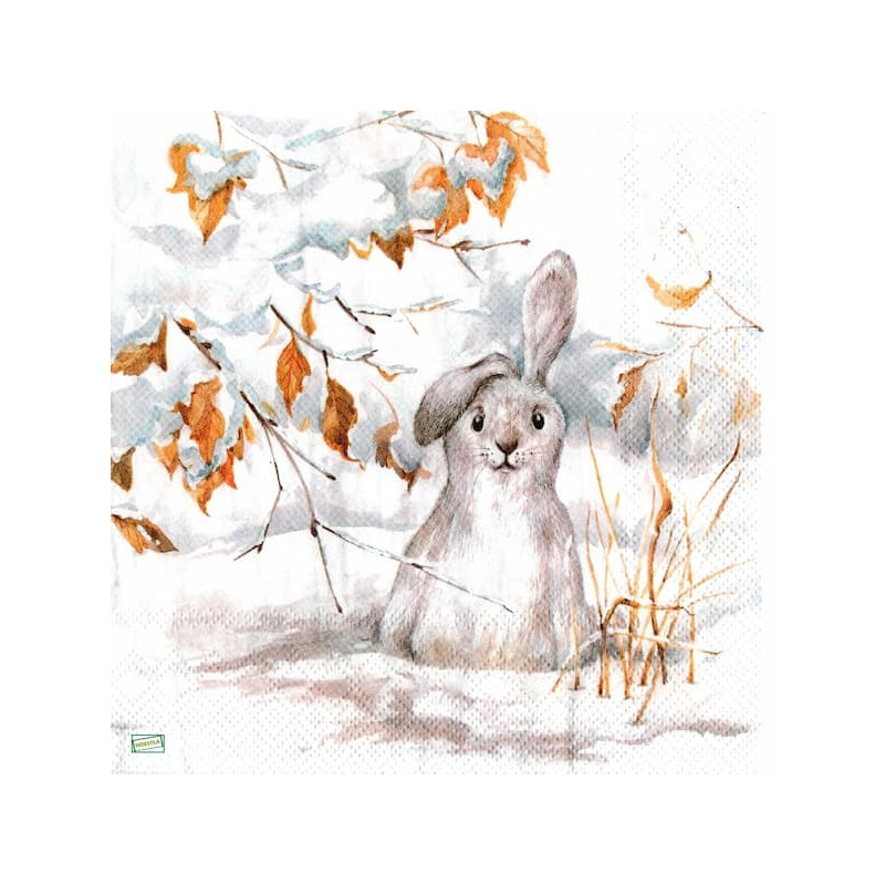 1serviette papier Le Lapin-29