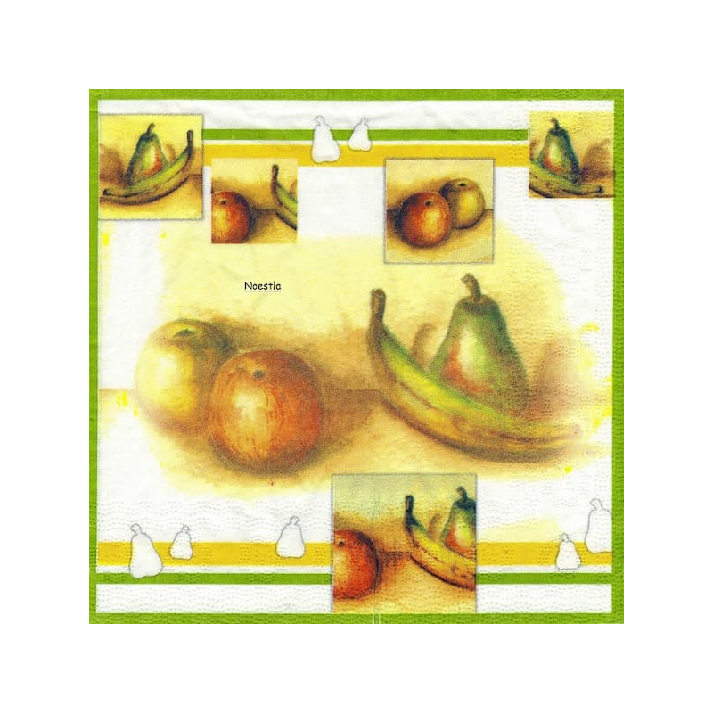 1 serviette Les Pommes-22