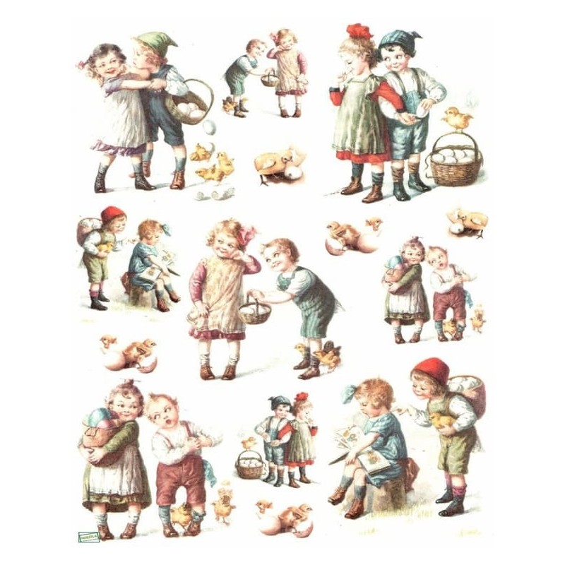 1 papier de riz Enfants -R822