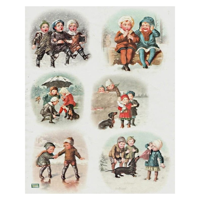 1 papier de riz Enfants -R1002