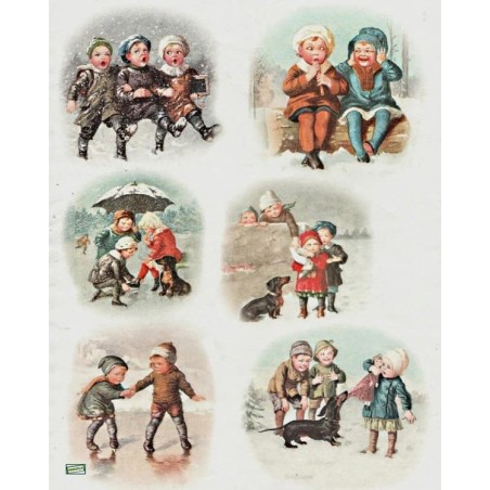 1 papier de riz Enfants -R1002