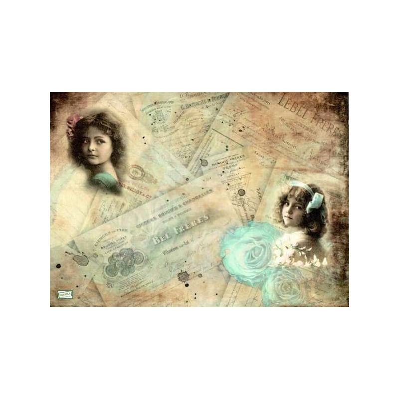 1 papier de riz Enfants -R1105