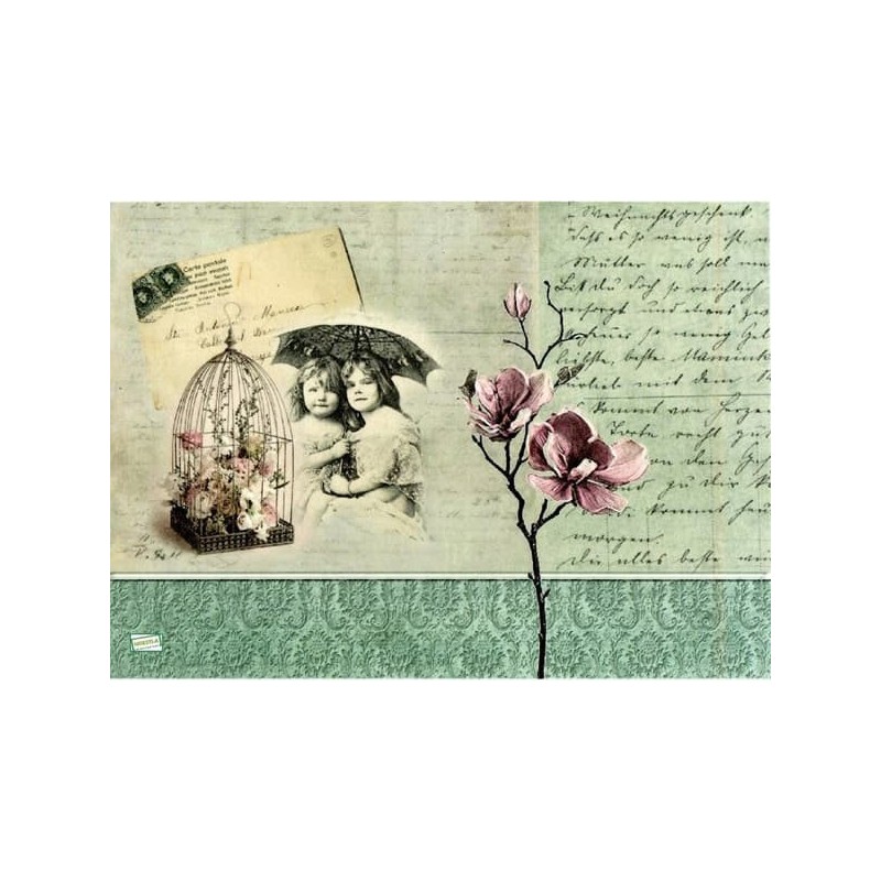 1 papier de riz Enfants -R1179