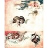 1 papier de riz Anges -R1305