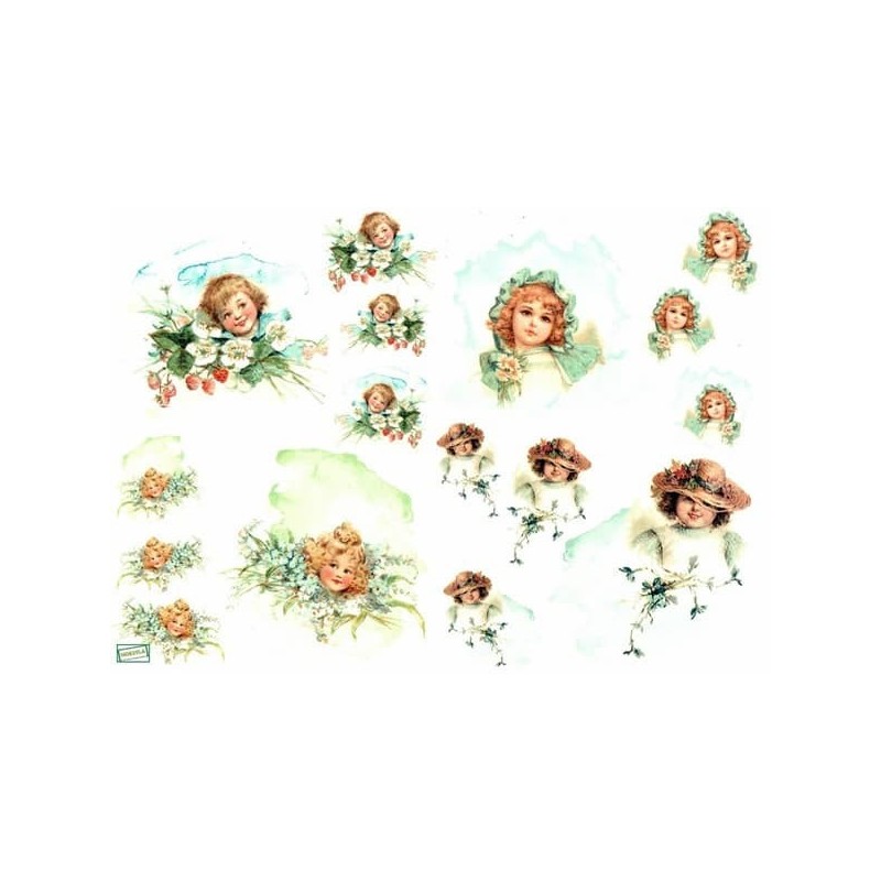 1 papier de riz Enfants -R1334