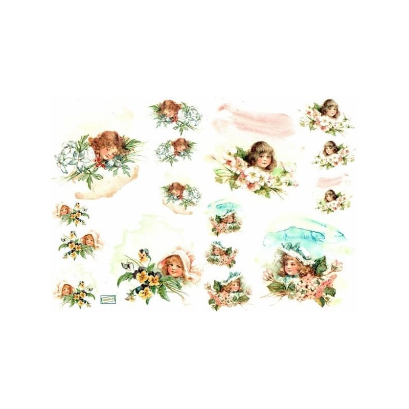 1 papier de riz Enfants -R1335