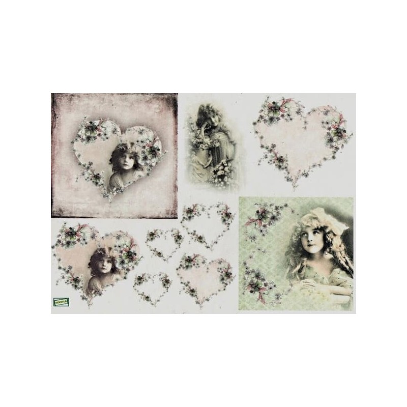 1 papier de riz Enfants -R1372