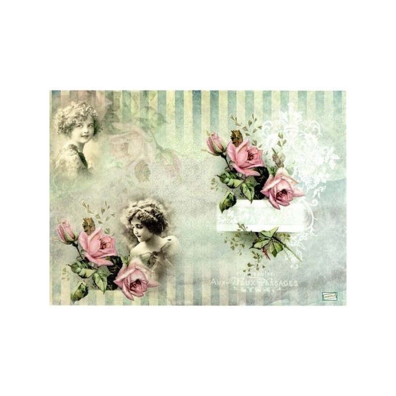 1 papier de riz Enfants -R1375