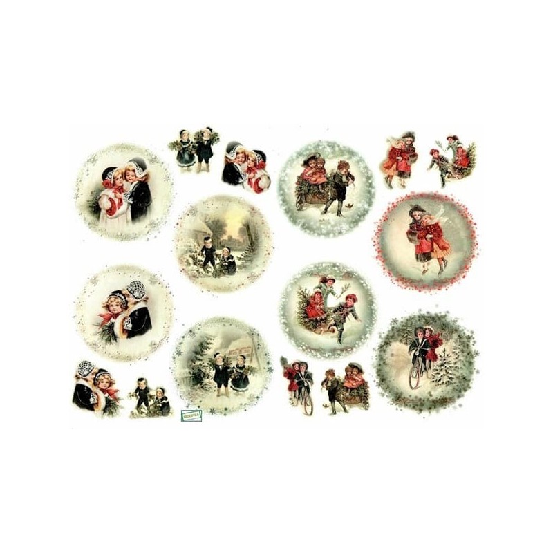 1 papier de riz Enfants -R1491