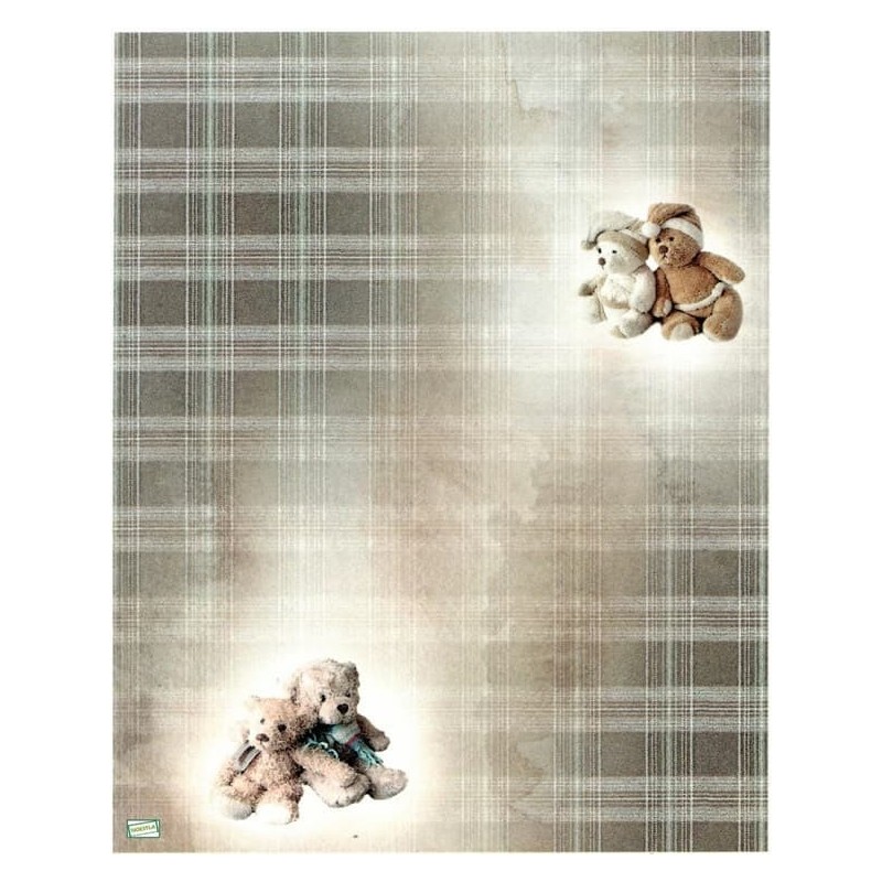 1 papier de riz Oursons -R1645